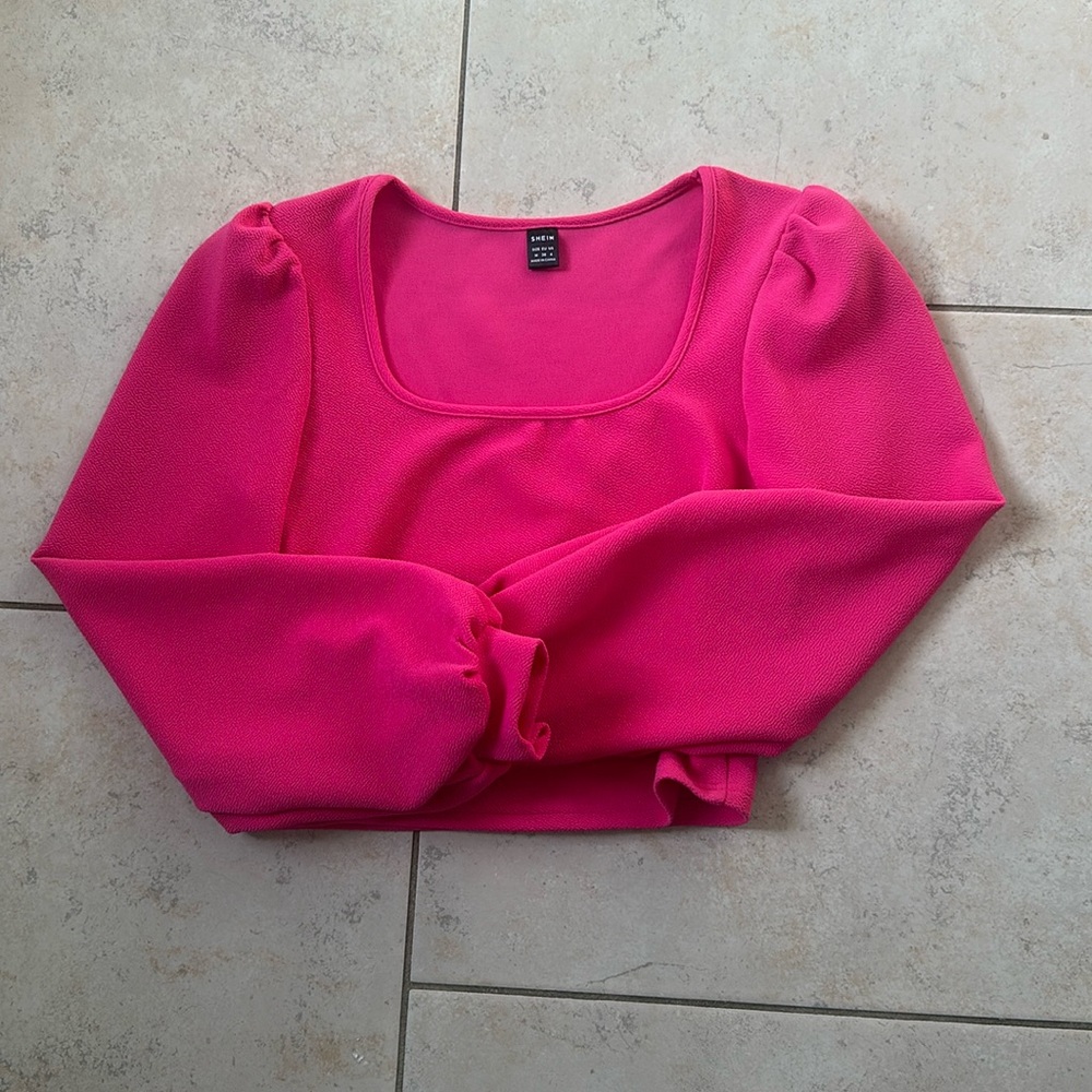 Shein Scoop Neck Crop